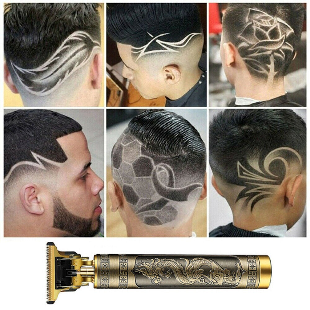 Electric Hair Clipper USB Haircut Kit Suitable- Coper Dragon Electric Hair Clipper USB Haircut Kit Suitable- Coper Dragon